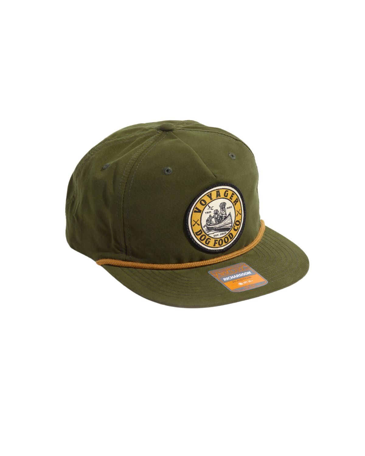 Voyager Dog Food Co. Richardson Flat Brim Hat "The Bear"