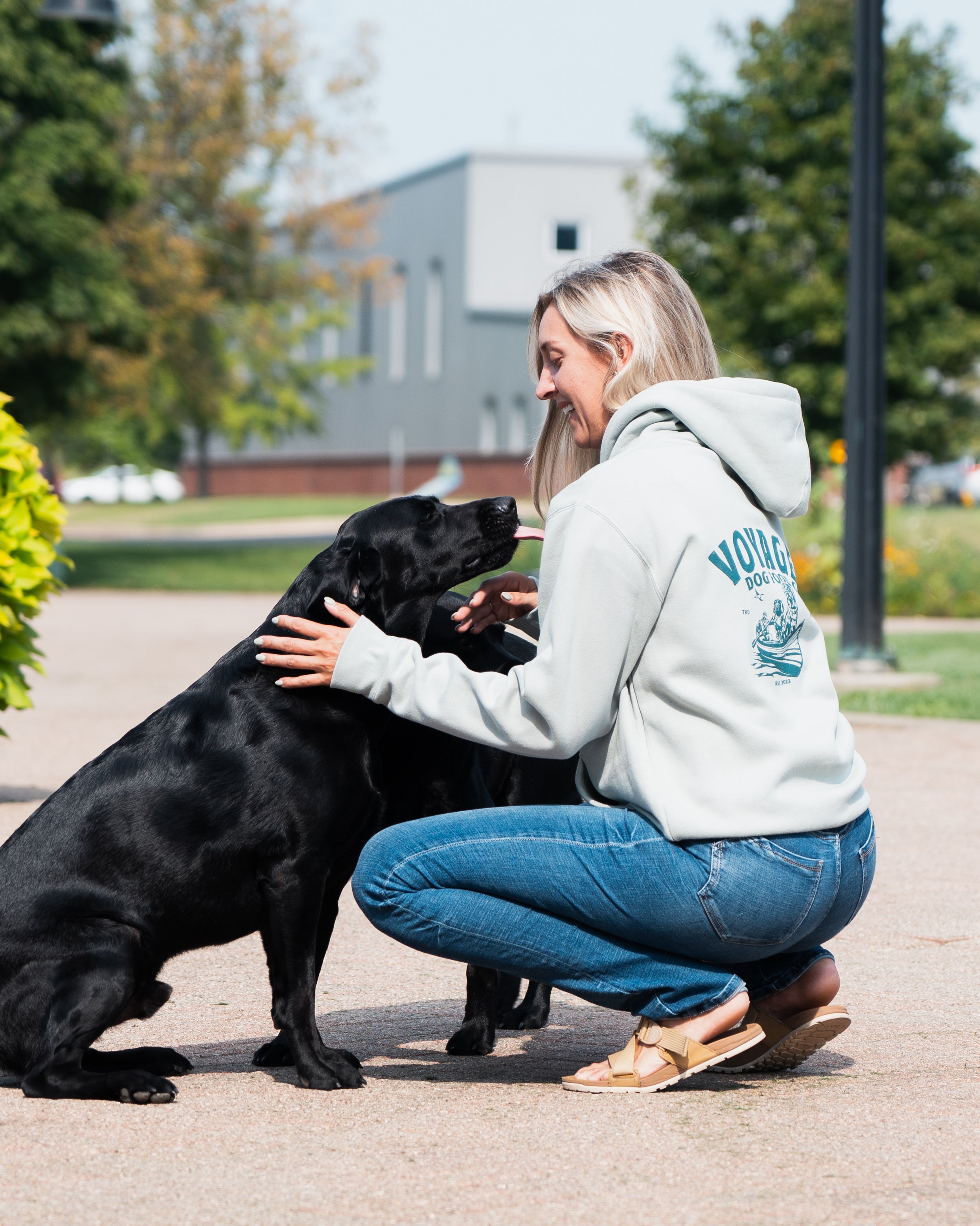 "Dog’s Best Friend" Hoodie, Sage