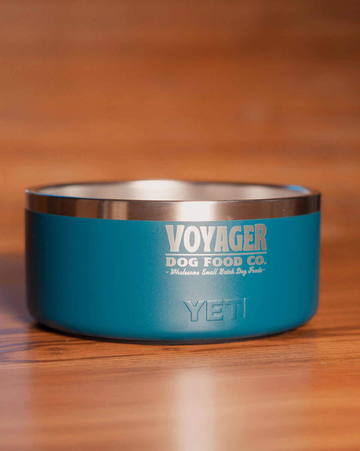 Voyager Dog Food Co. Custom YETI Dog Bowl