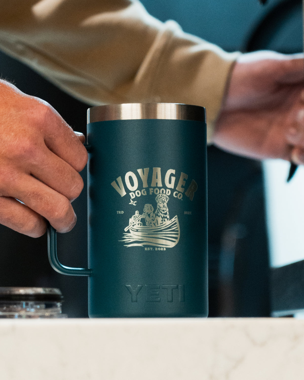 Voyager Dog Food Co. Custom YETI Mug