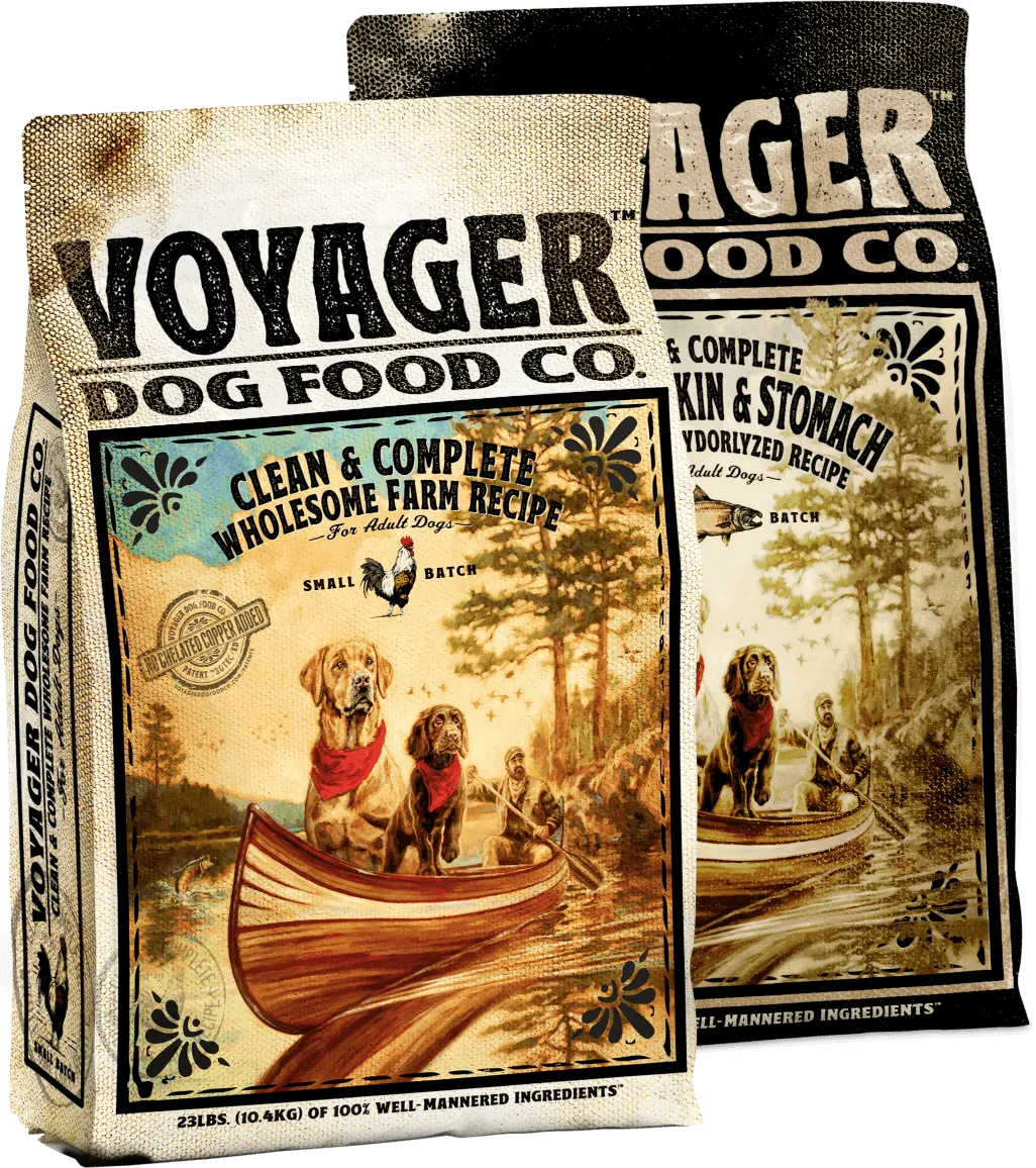 2 Bags of Voyager Dog Food